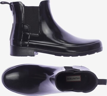 HUNTER Dress Boots in 40 in Black: front