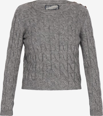 pilka DreiMaster Vintage Megztinis: priekis