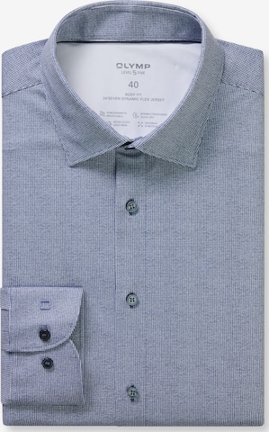 OLYMP Slim Fit Hemd in Blau: Vorderseite