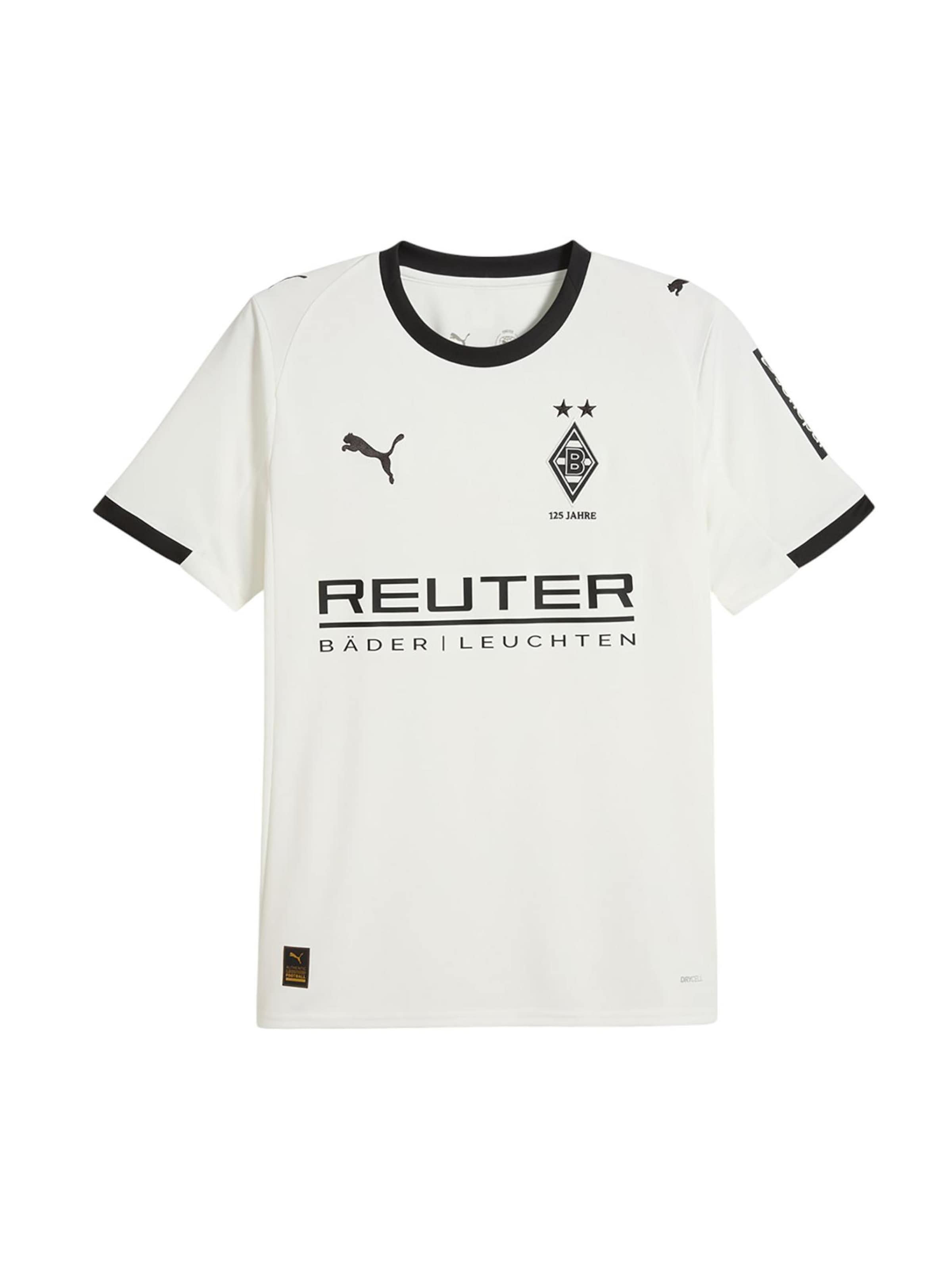 Maillot 'Borussia Mönchengladbach 2025/26' PUMA en blanc : devant