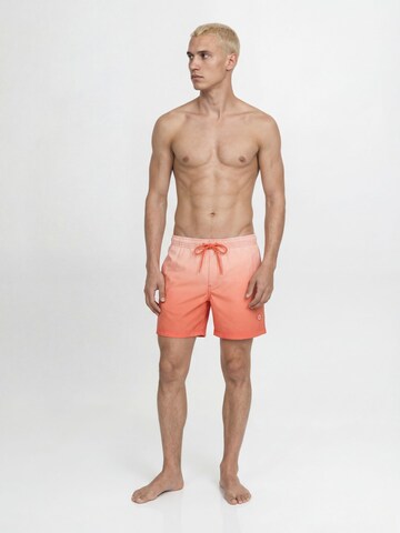 oranžs JACK & JONES Peldšorti 'JPSTMaui': no priekšpuses