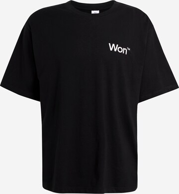 Won Hundred Shirt 'The Staff' in Black: front