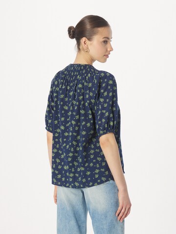 Fransa Blouse 'SANYA' in Blue