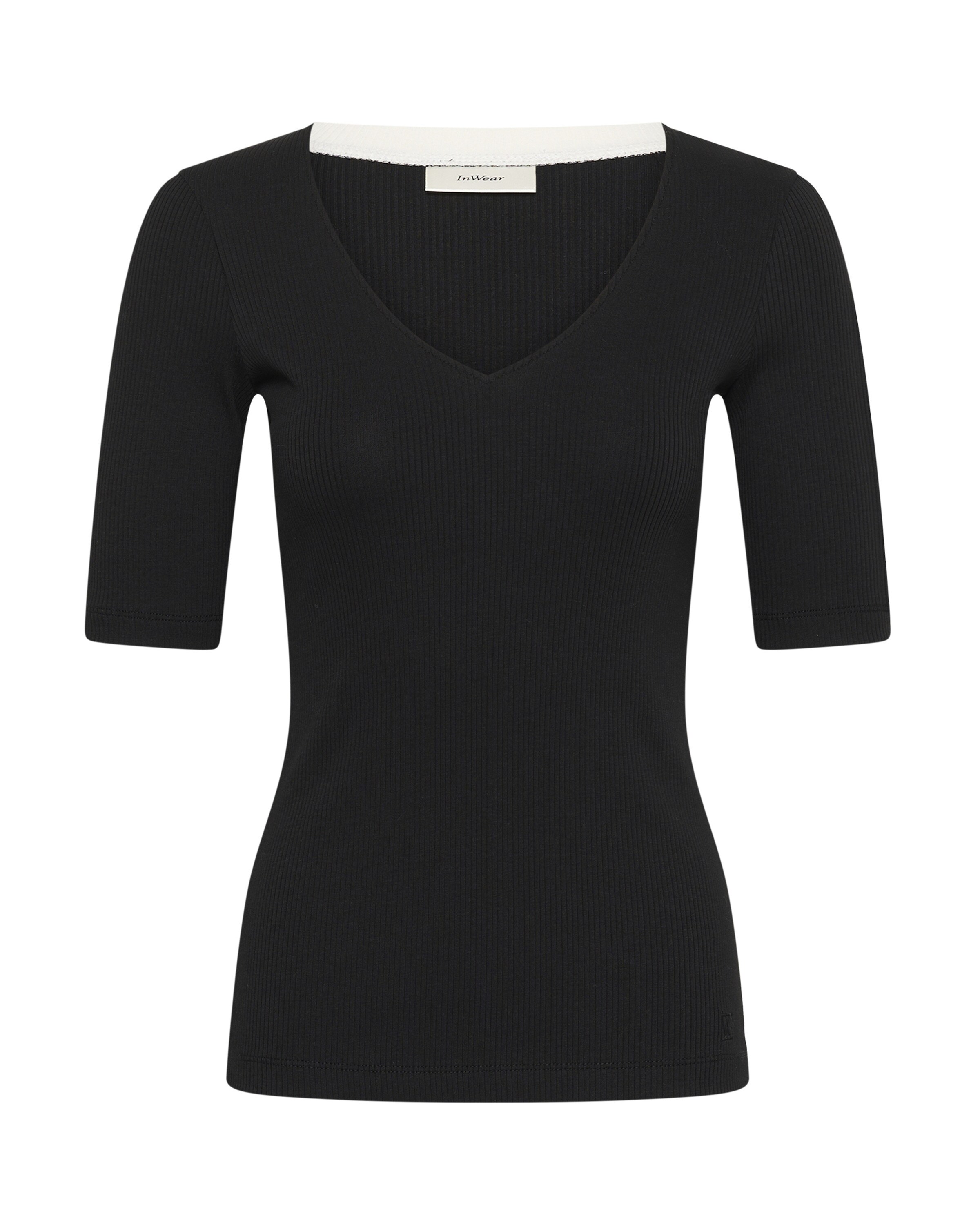InWear Shirt 'DagnaIW' in Zwart: voorkant