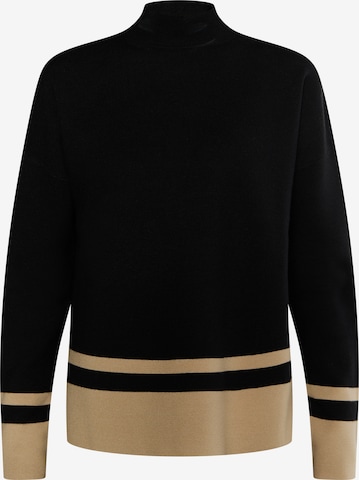 DreiMaster Klassik Sweater 'Ledkin' in Black: front