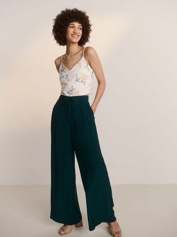 Wide leg Pantaloni 'Janay' de la Guido Maria Kretschmer Women pe albastru