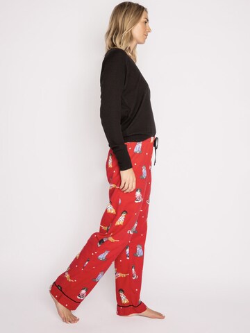 PJ Salvage Pyjamahose in Rot