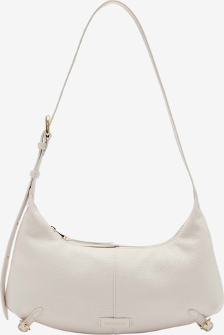Coccinelle - Bolso de mano 'Coccinelle Abigail 2' en blanco: frente