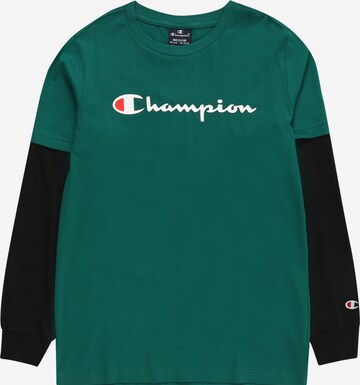Champion Authentic Athletic Apparel - Camisola em verde: frente