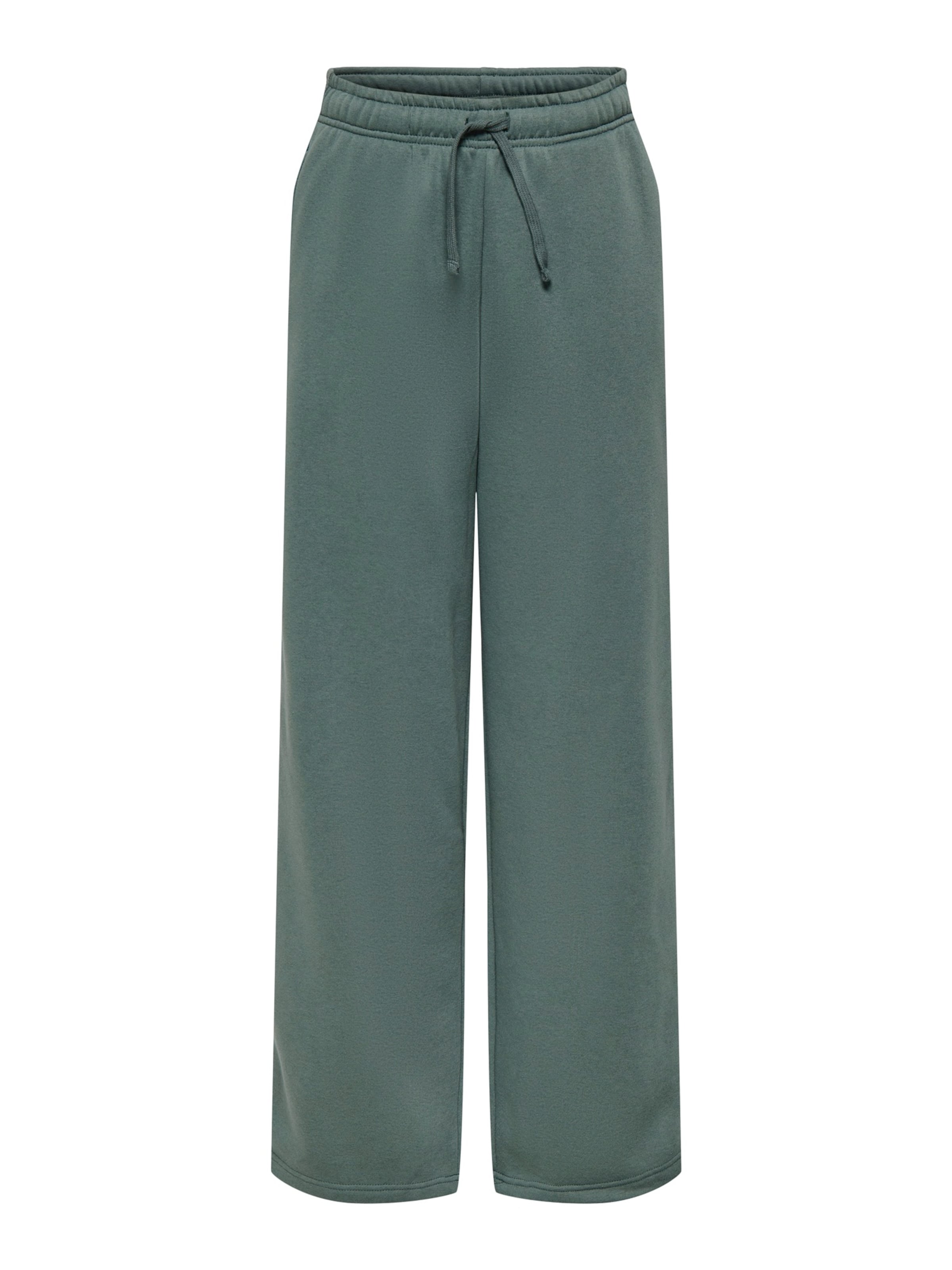 ONLY Püksid 'ONLBEST', värv roheline: eest vaates