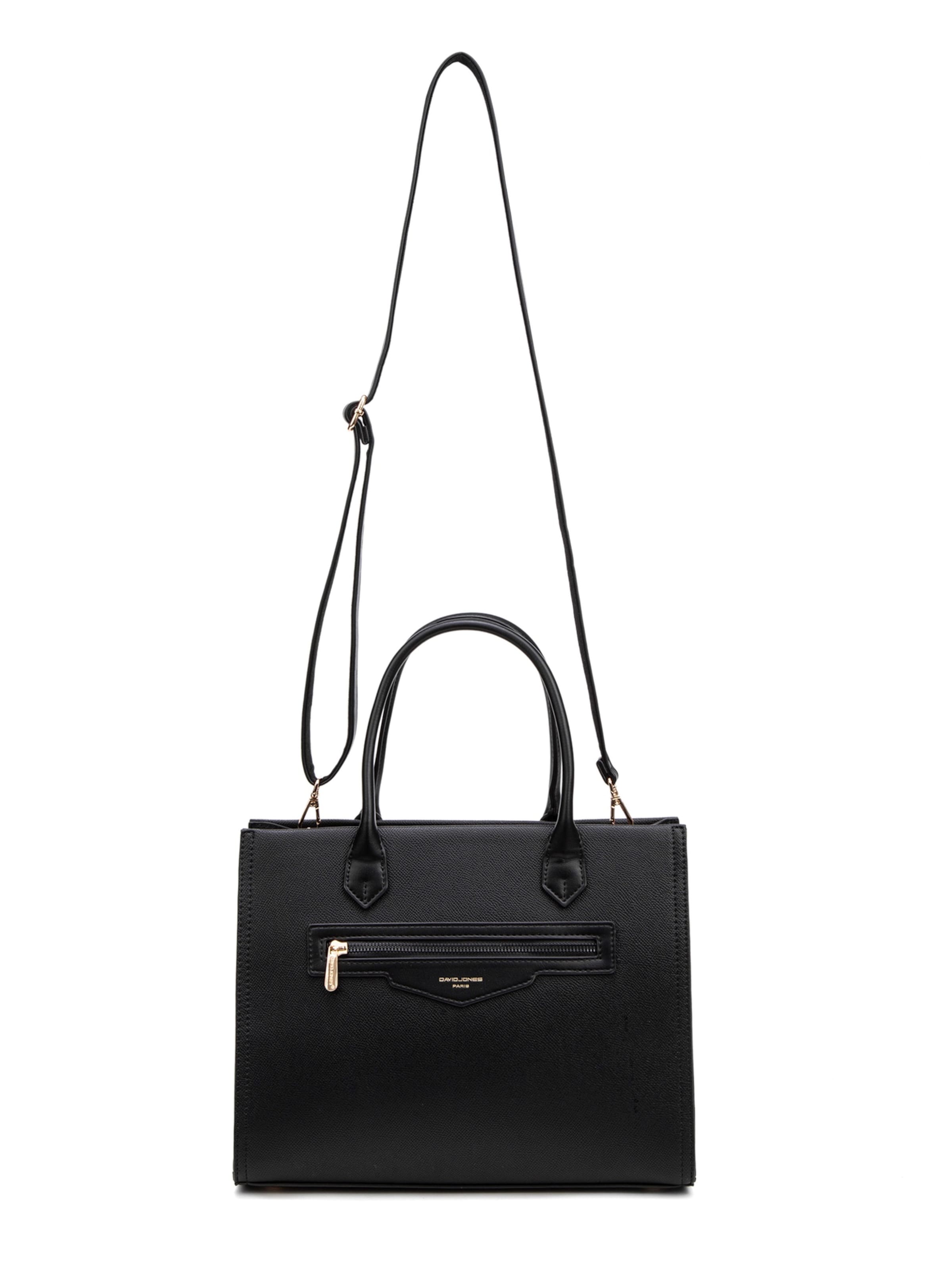 David Jones Handtasche in Schwarz: Vorderseite