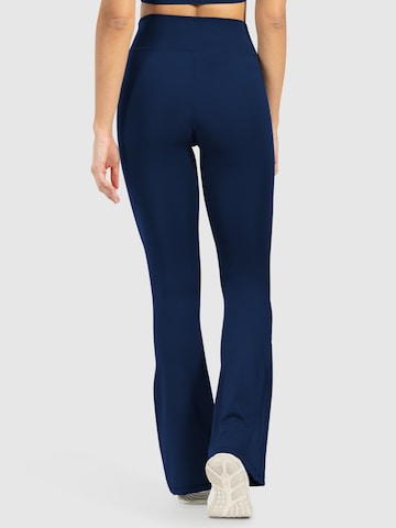 Smilodox Flared Leggings ' Loreen ' in Blauw