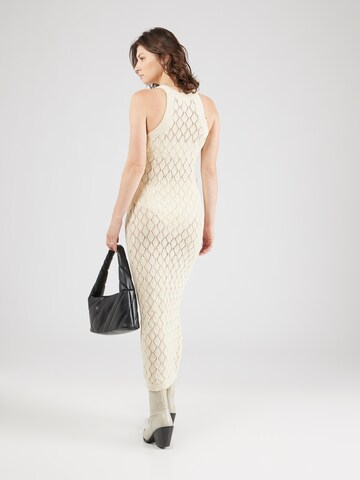 Y.A.S Knitted dress in Beige