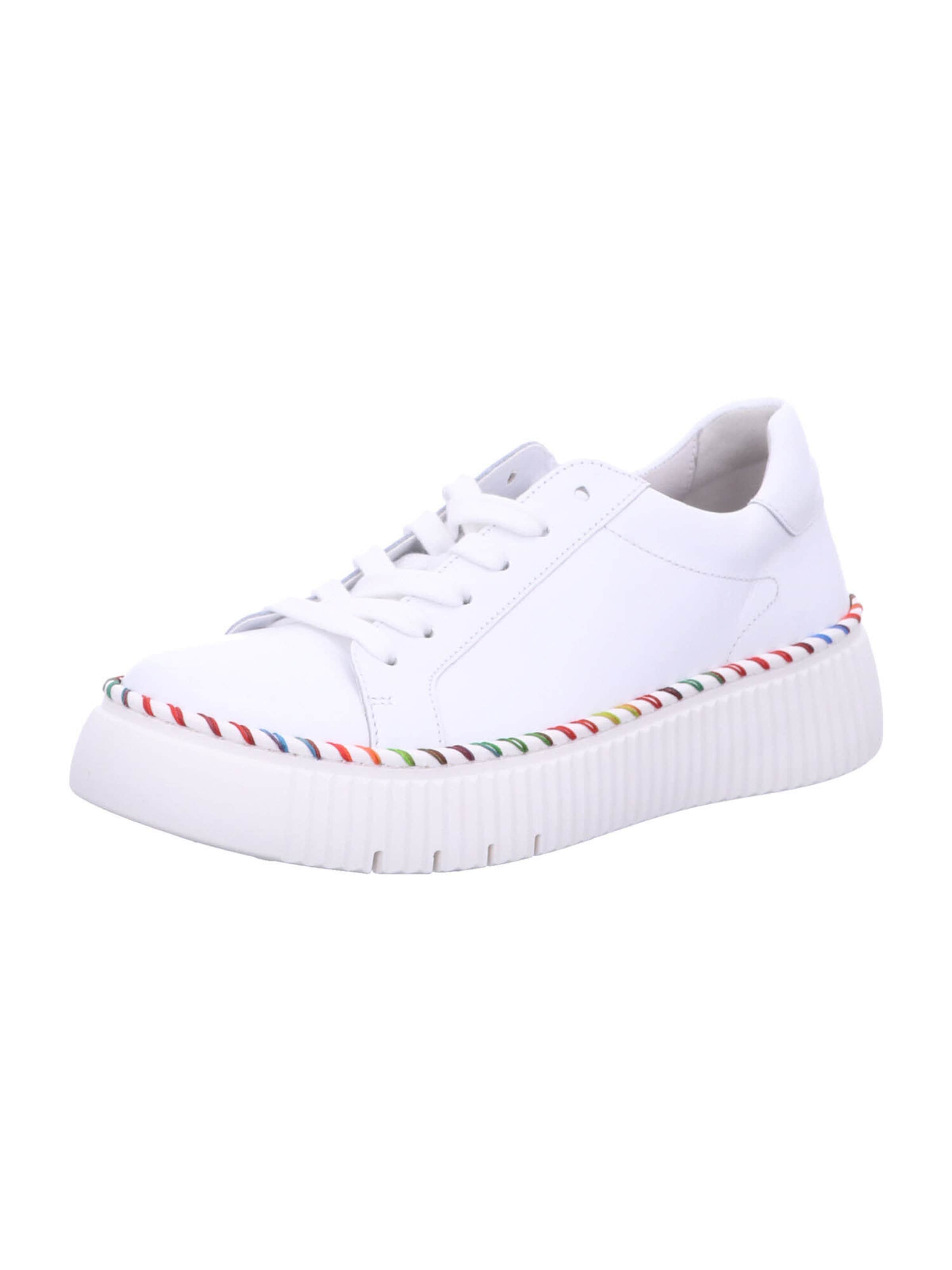 GABOR Lace-Up Shoes in White: front