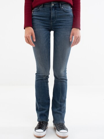 BIG STAR Skinny Jeans 'Adela' in Blauw: voorkant