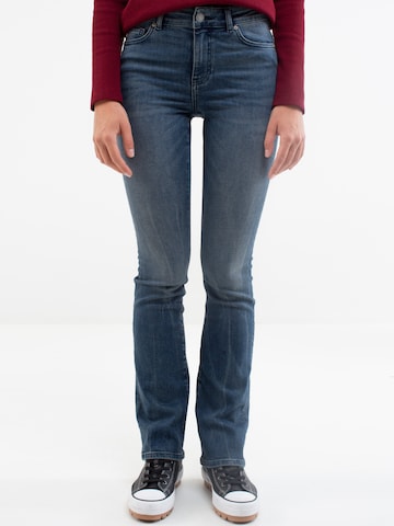 BIG STAR Skinny Jeans 'Adela' in Blauw: voorkant