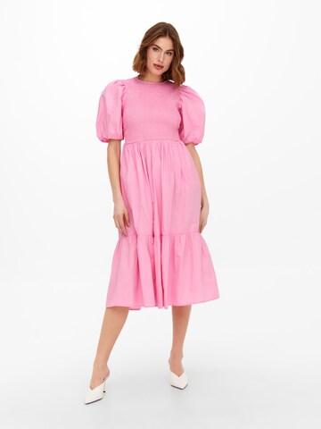 ONLY Платье 'Lesley' в Ярко-розовый