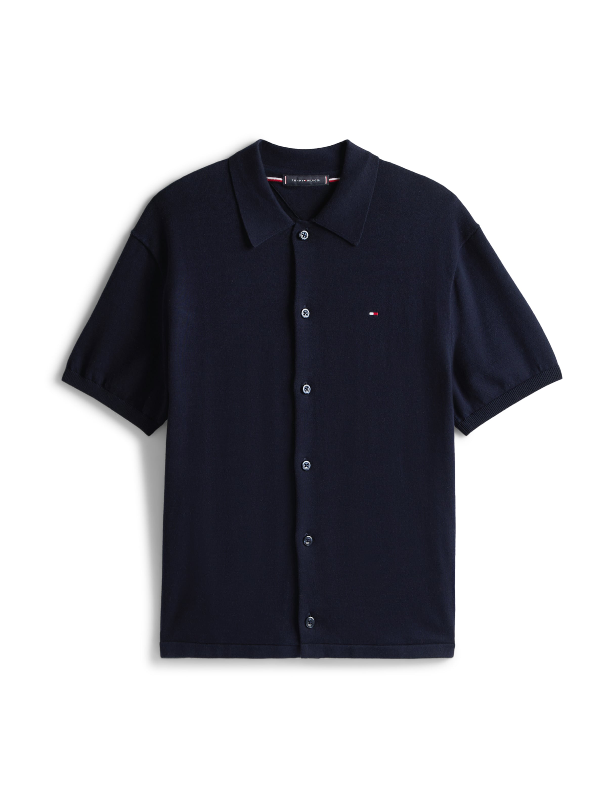 TOMMY HILFIGER Chemise 'ESSENTIAL' en bleu marine, Vue avec produit