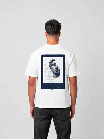 Last Bucks Shirt 'Last Bucks | In Pieces Tee' in White