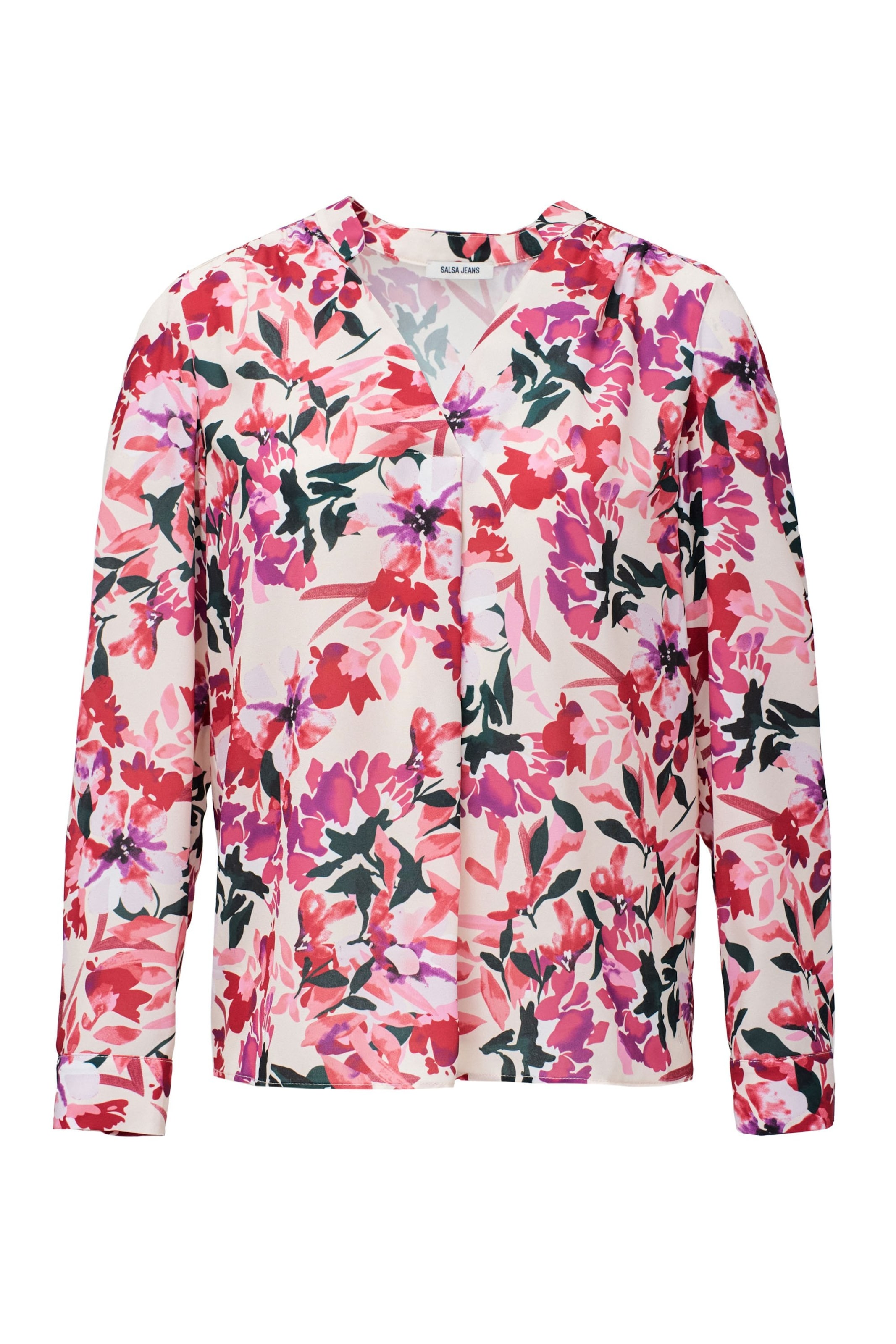 Salsa Jeans Bluse in Pink: Vorderseite