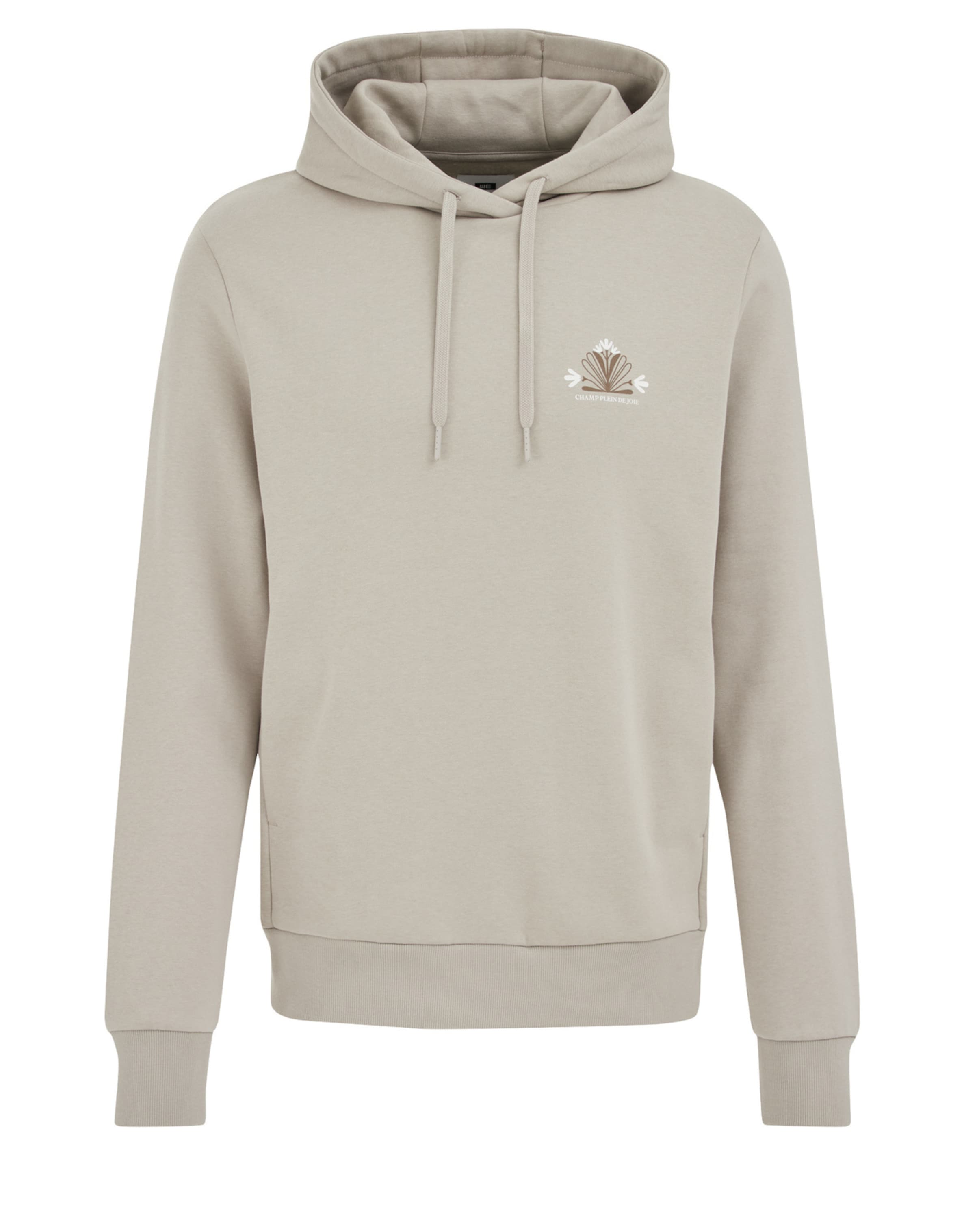 WE Fashion Mikina - Béžová: predná strana