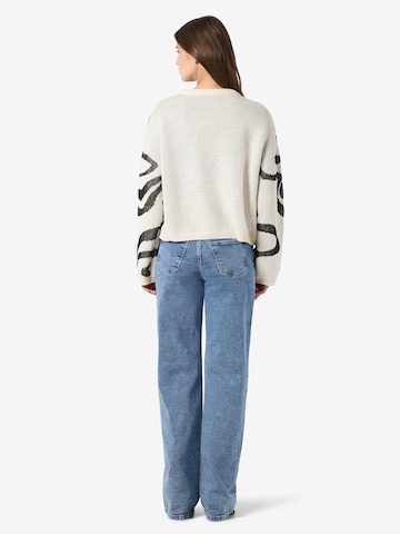 Noisy may Sweater 'NMKOURTNEY' in Beige