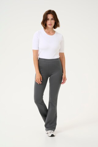 Kaffe Flared Pants 'Jenny' in Grey