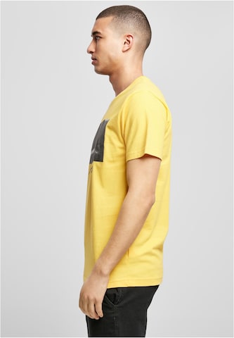 Mister Tee Shirt 'Pray' in Yellow