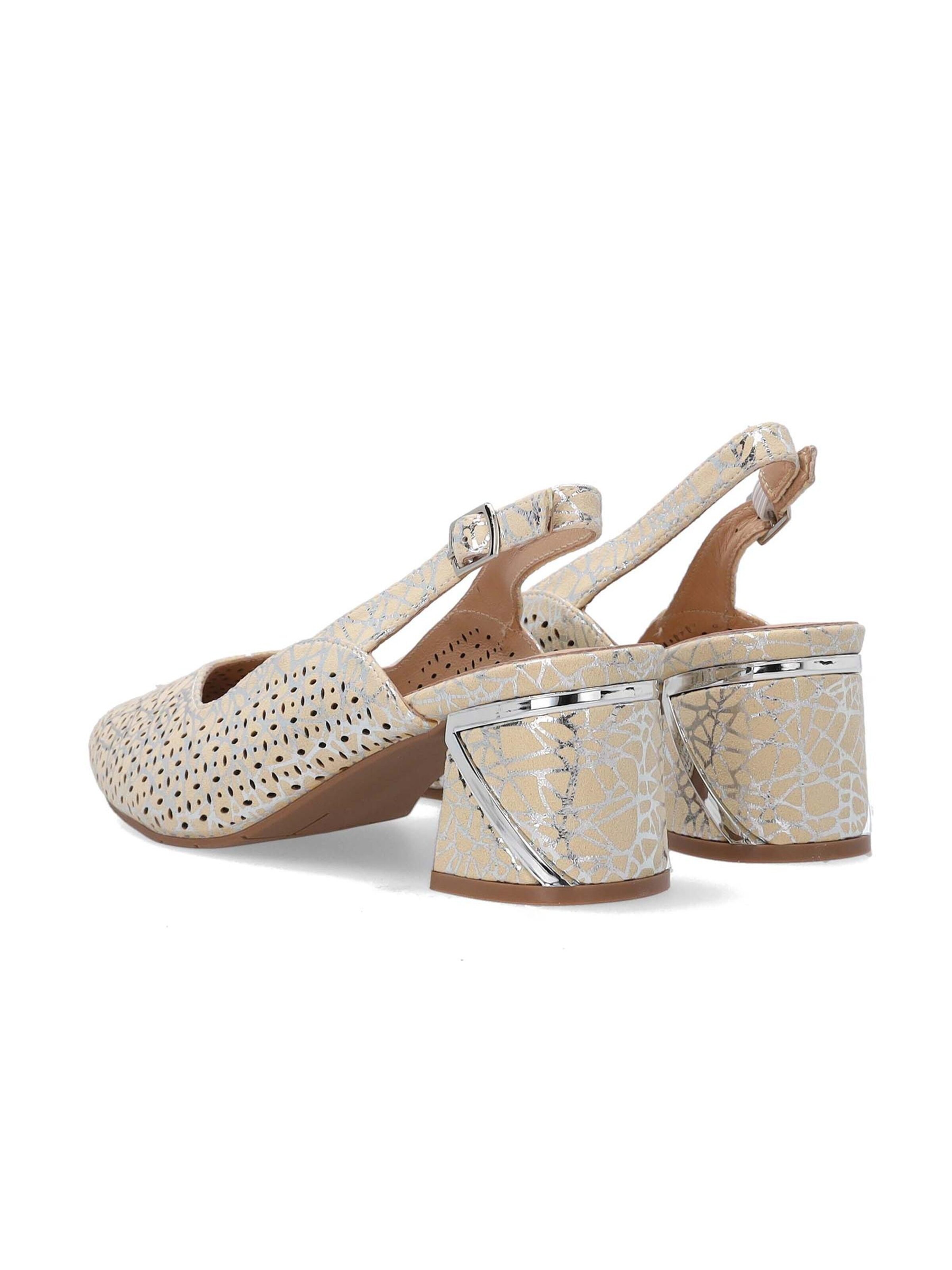 VENEZIA Slingback pumps 'Venezia' in Beige