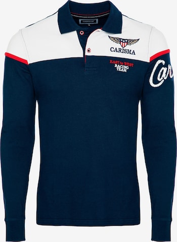 CARISMA Poloshirt in Blau: Vorderseite