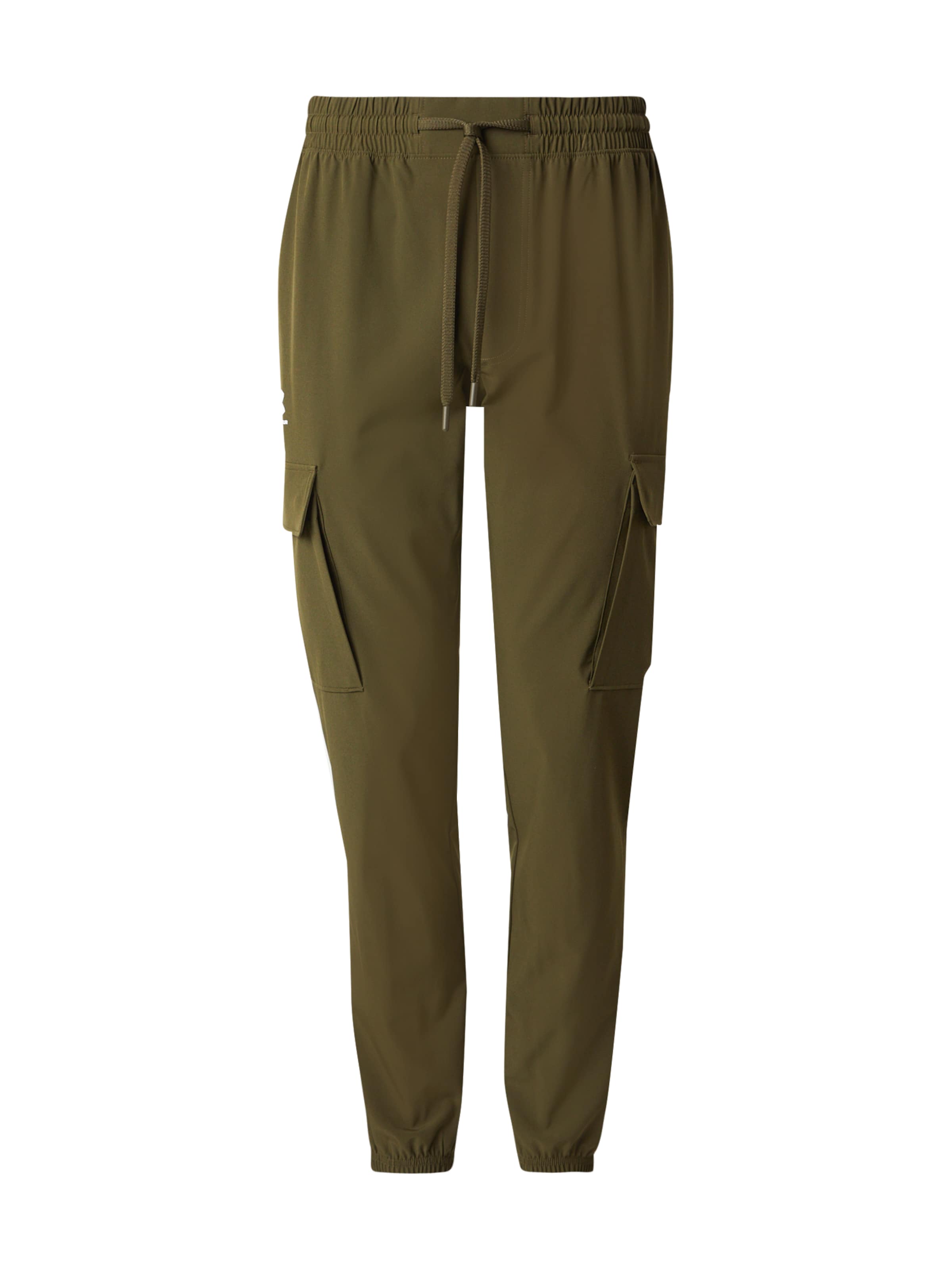 UNDER ARMOUR - Tapered Pantalón deportivo 'Vibe' en verde: frente