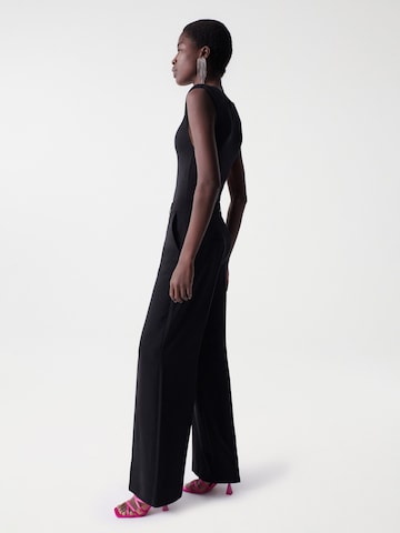 Salsa Jeans Wide leg Pleated Pants in Black