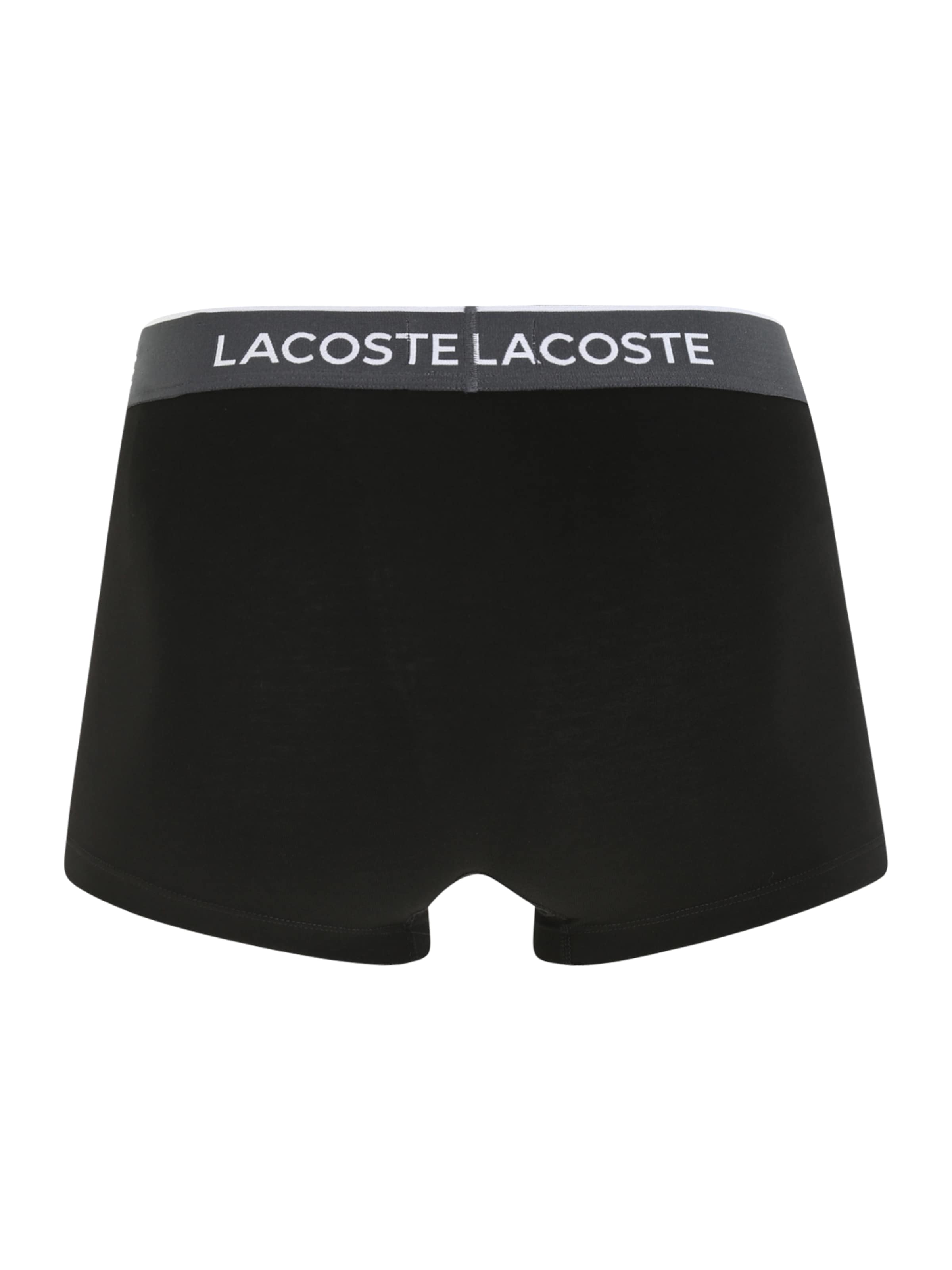 LACOSTE Boxerky 'Casualnoirs' – černá