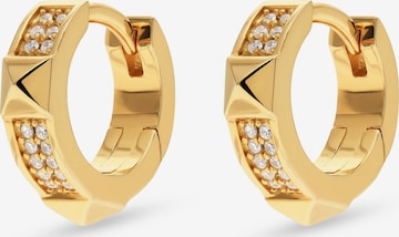 JETTE Ohrringe in Gelb: Vorderseite