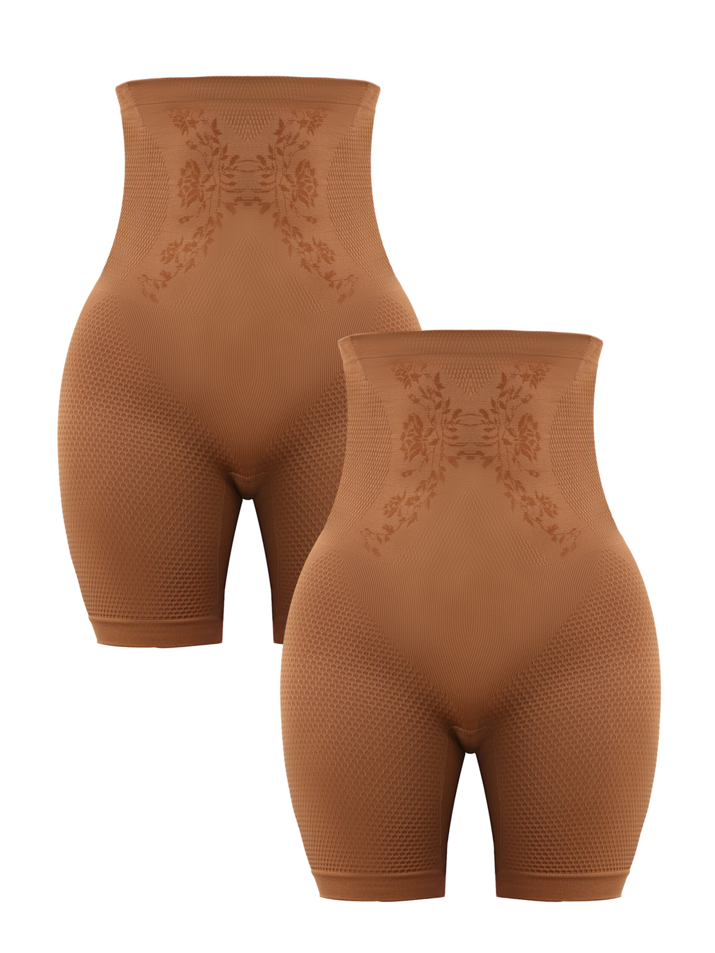 MEETWEE Shapingbroek '2 PACK Shapewear' in Beige: voorkant