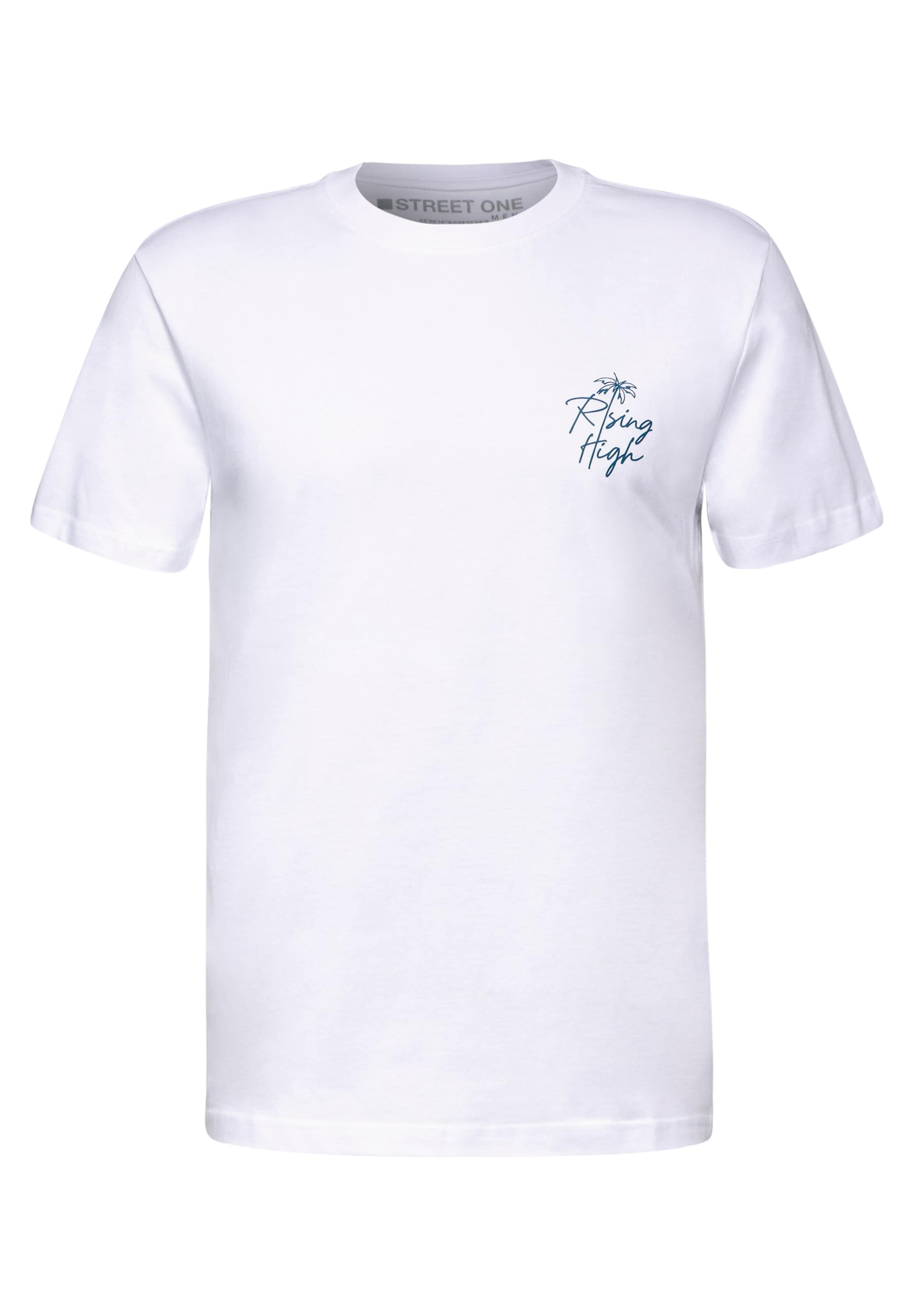 Street One MEN Shirt in Weiß: Vorderseite