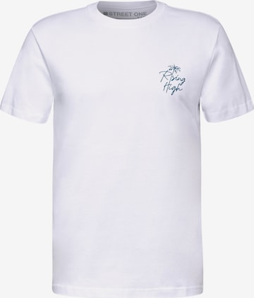 Street One MEN Shirt in Weiß: Vorderseite