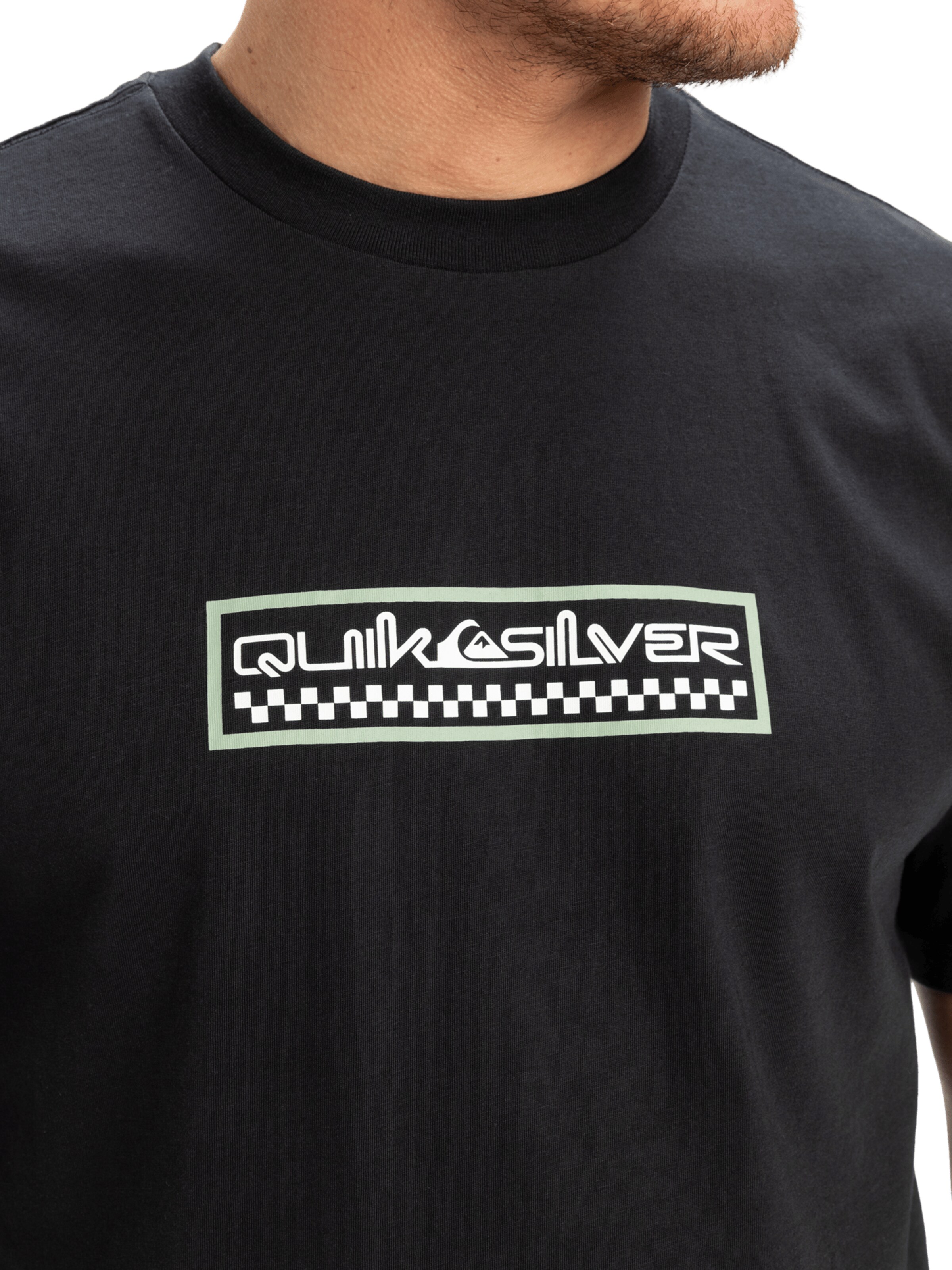 QUIKSILVER Shirt 'Ev Sun Dagger' in Black