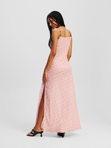 Robe d’été KARL LAGERFELD JEANS en rouge