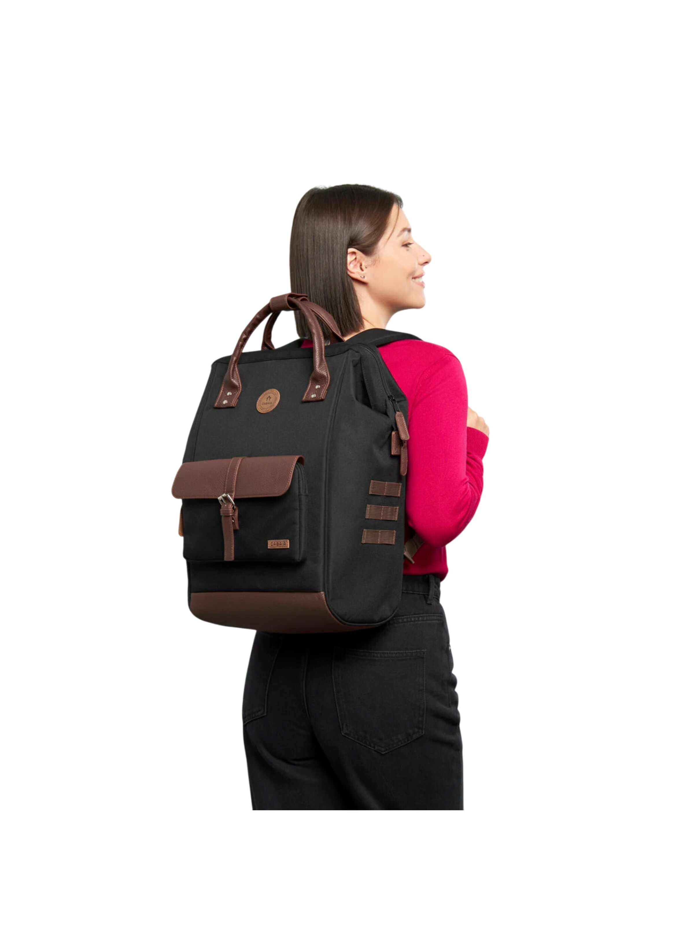 Cabaia Rucksack 'Managua L'‌‌‌‌‌‌‌ in Schwarz