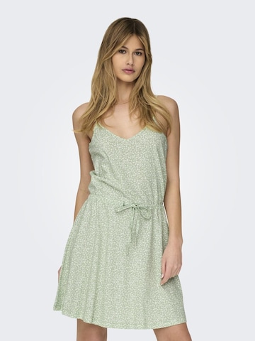 Robe 'MAY' ONLY en vert : devant