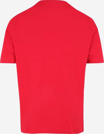 Tommy Hilfiger Big & Tall T-Shirt in Rot