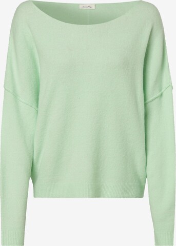 AMERICAN VINTAGE Sweater 'Damsville' in Green: front