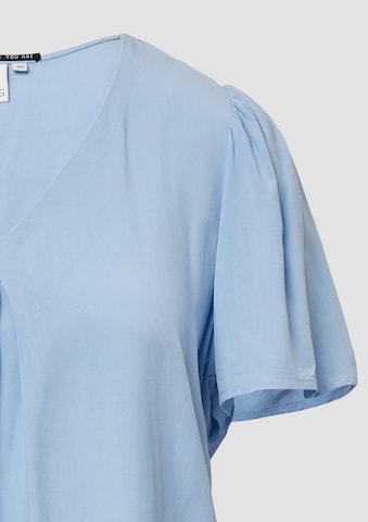 QS Blouse in Blauw