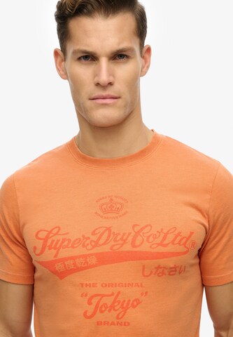 T-Shirt Superdry en orange