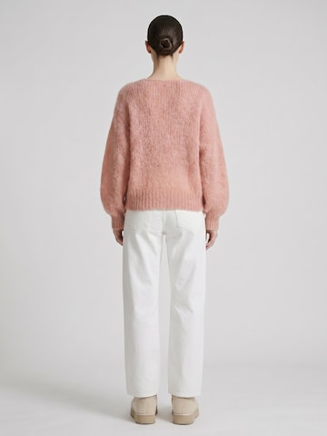 Pull-over oversize 'Milana Mohair' americandreams en orange