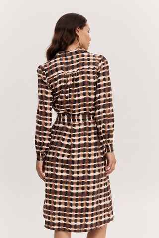 b.young - Vestido camisero 'IBINE' en marrón