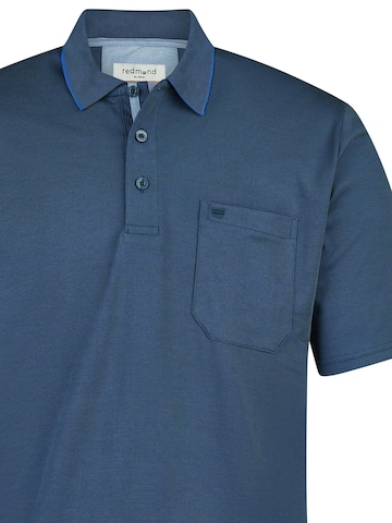redmond Shirt 'Basic'‌‌ in Blau