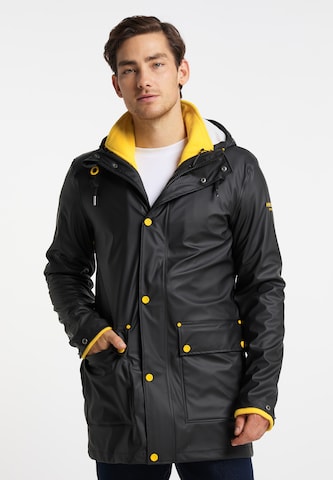 HOMEBASE Between-Season Jacket in Black: front