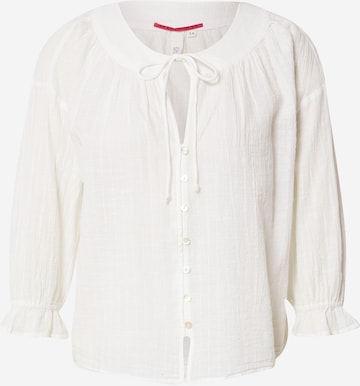 QS Bluse i hvit: forside
